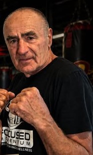 Coach Jim Dimitrovski, volunteer training coach at Lions Boxing in Bowmanville